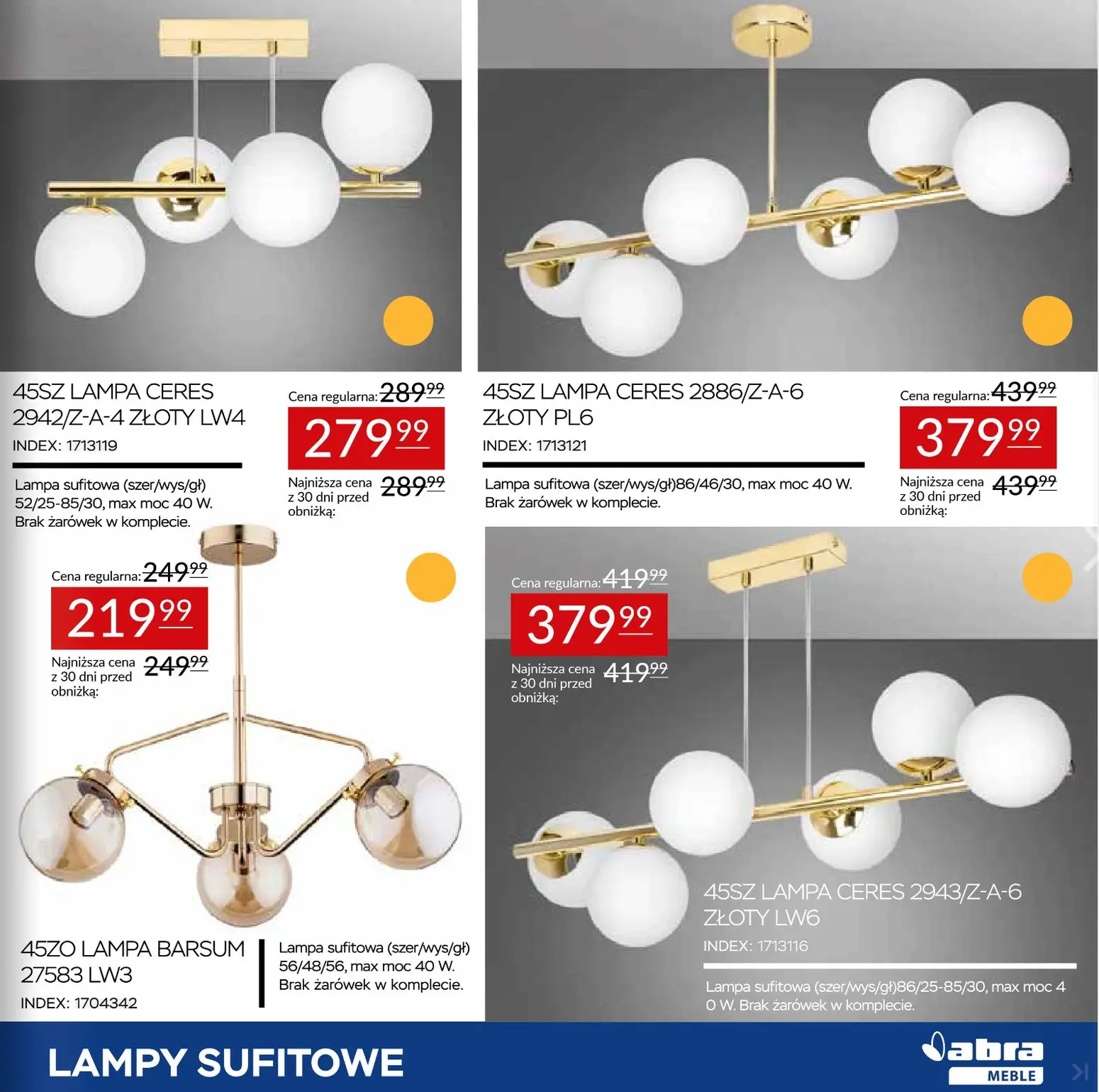gazetka promocyjna abra meble Cenowy efekt WOW! - Strona 4