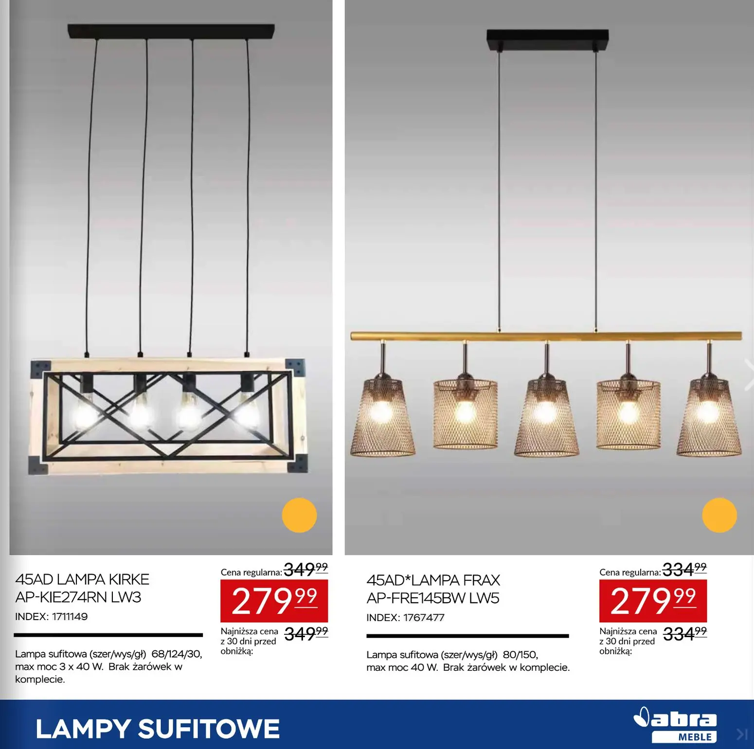 gazetka promocyjna abra meble Cenowy efekt WOW! - Strona 7