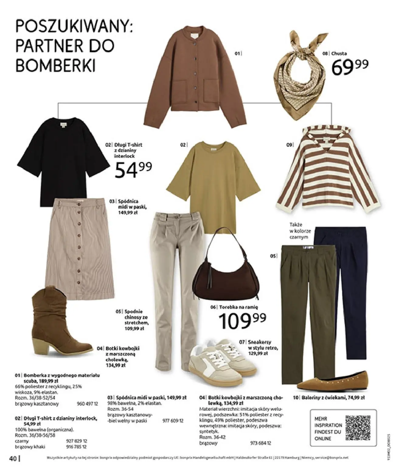 gazetka promocyjna bonprix MODA, KTÓRA INSPIRUJE NA NOWO - Strona 42