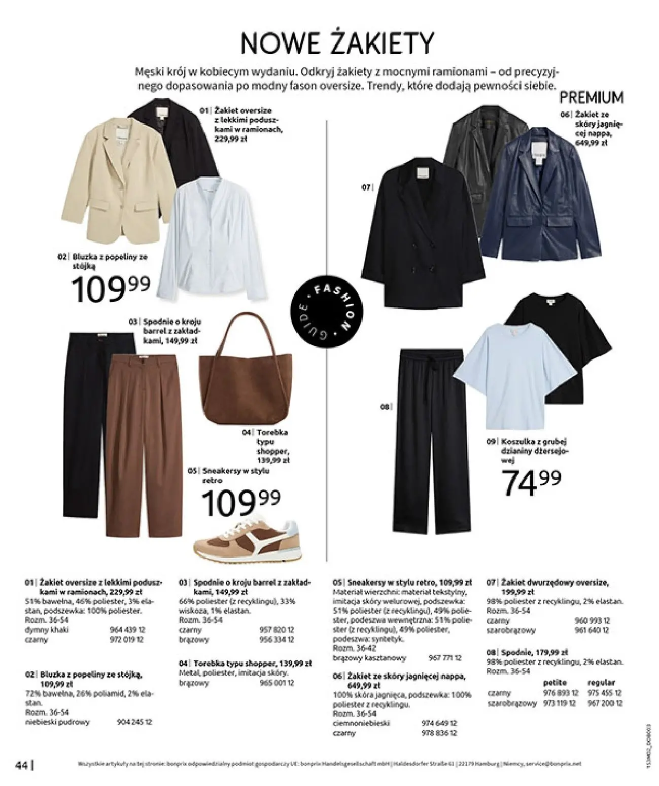 gazetka promocyjna bonprix MODA, KTÓRA INSPIRUJE NA NOWO - Strona 46