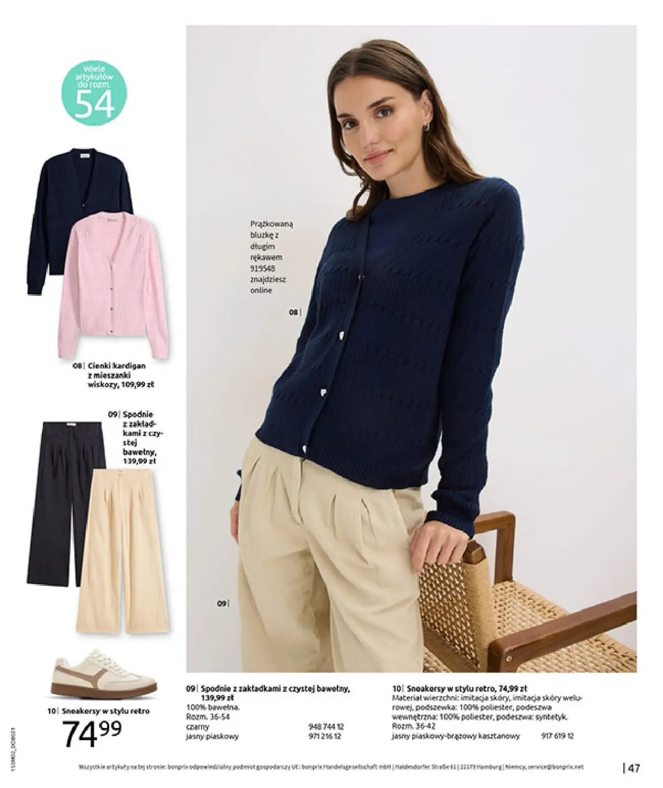 gazetka promocyjna bonprix MODA, KTÓRA INSPIRUJE NA NOWO - Strona 49