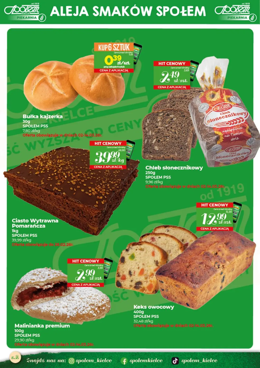 gazetka promocyjna Społem Kielce Jakość wyższa od ceny - Strona 2