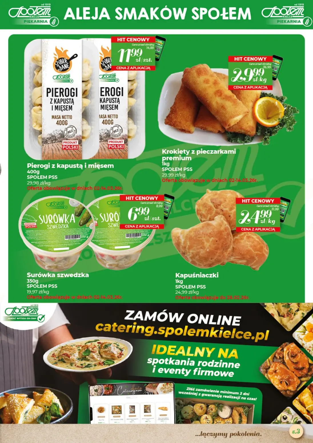 gazetka promocyjna Społem Kielce Jakość wyższa od ceny - Strona 3