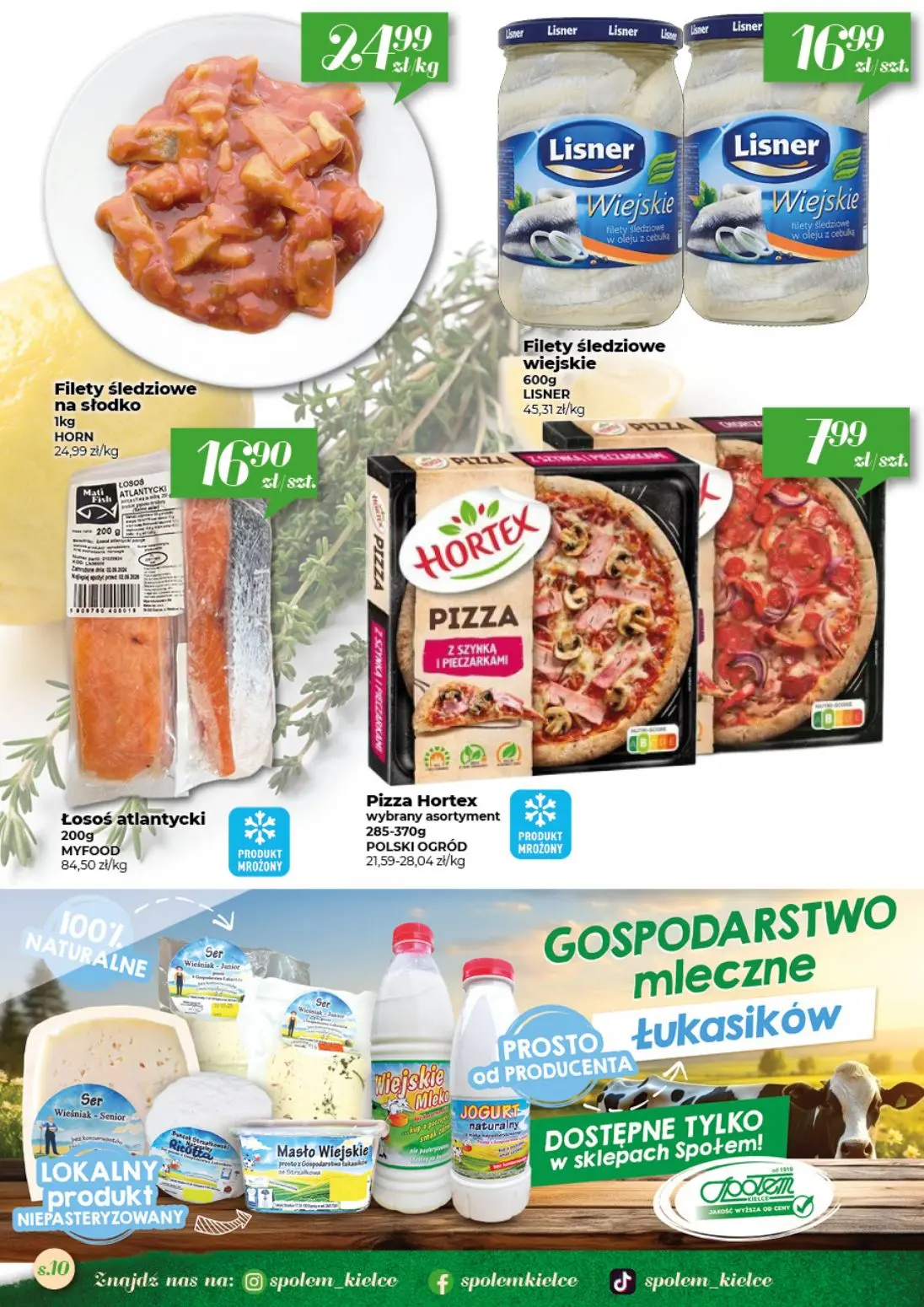 gazetka promocyjna Społem Kielce Jakość wyższa od ceny - Strona 10