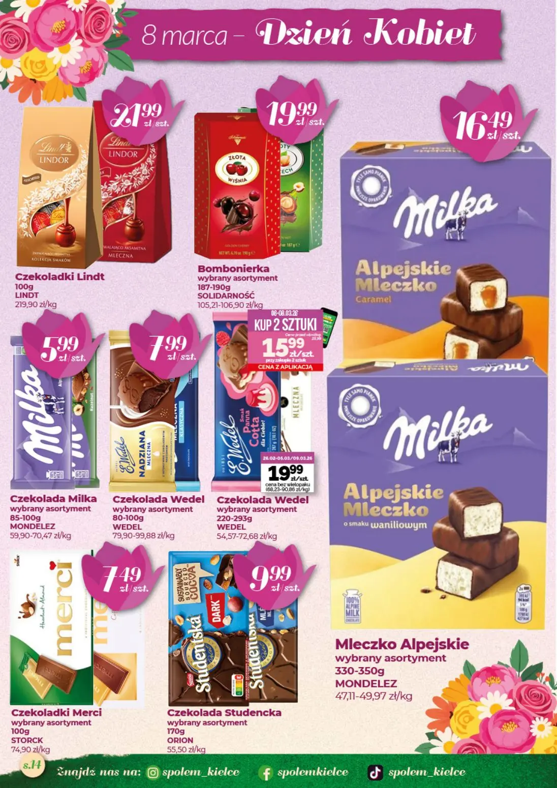 gazetka promocyjna Społem Kielce Jakość wyższa od ceny - Strona 14