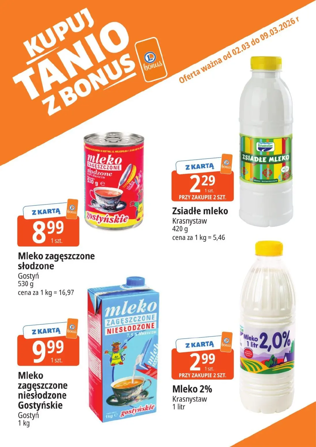 gazetka promocyjna E.Leclerc Kupuj tanio z bonus - Strona 2