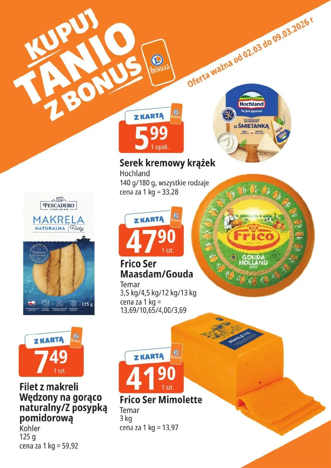 gazetka promocyjna E.Leclerc Kupuj tanio z bonus - Strona 6