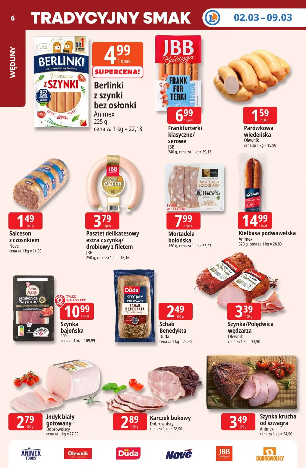 gazetka promocyjna E.Leclerc Tanio to tu - Strona 6