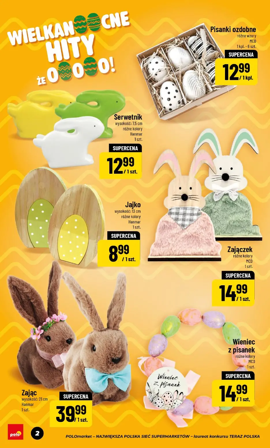 gazetka promocyjna POLOmarket Do POLO po Wielkanocne hity 🐇 - Strona 2