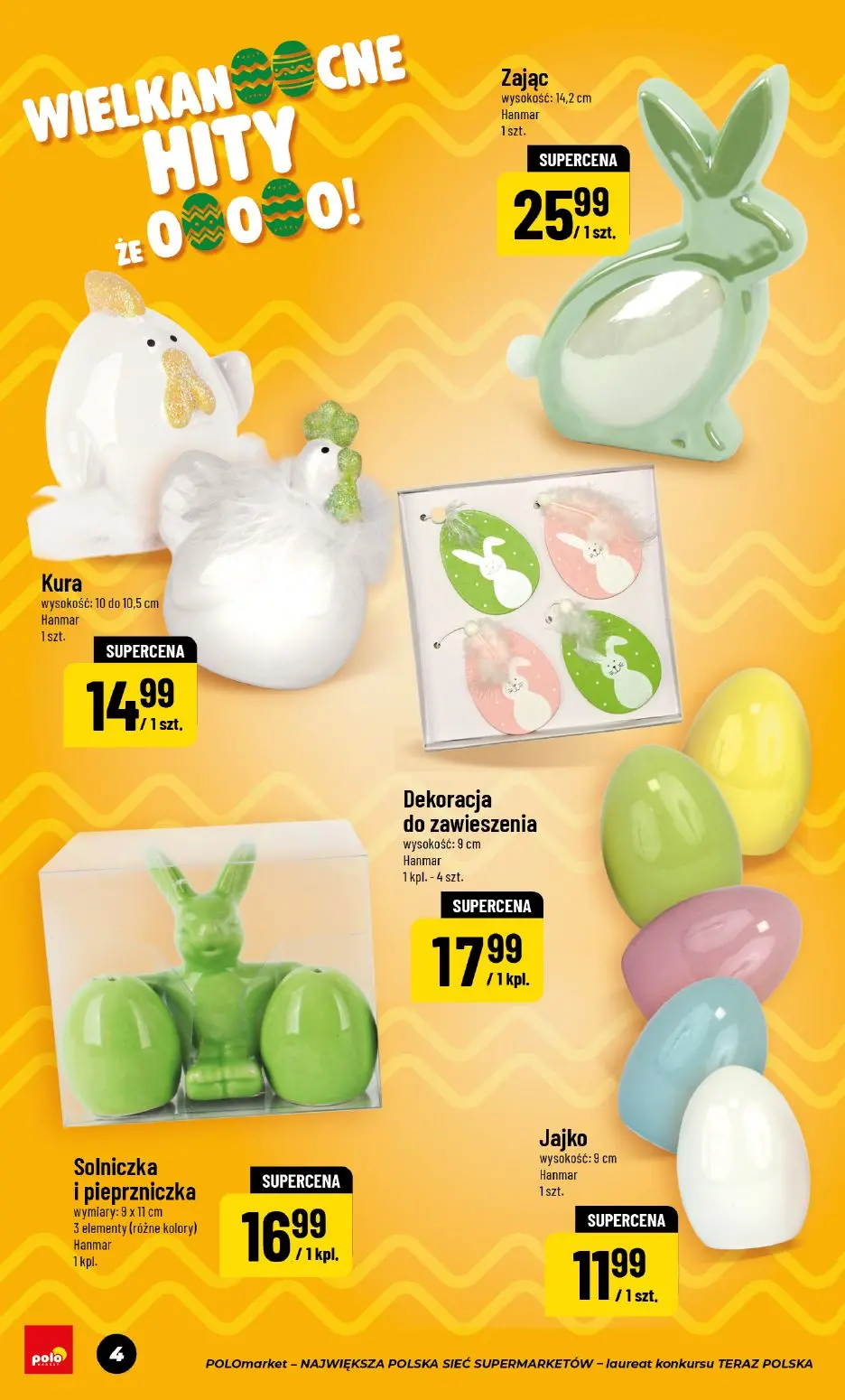 gazetka promocyjna POLOmarket Do POLO po Wielkanocne hity 🐇 - Strona 4