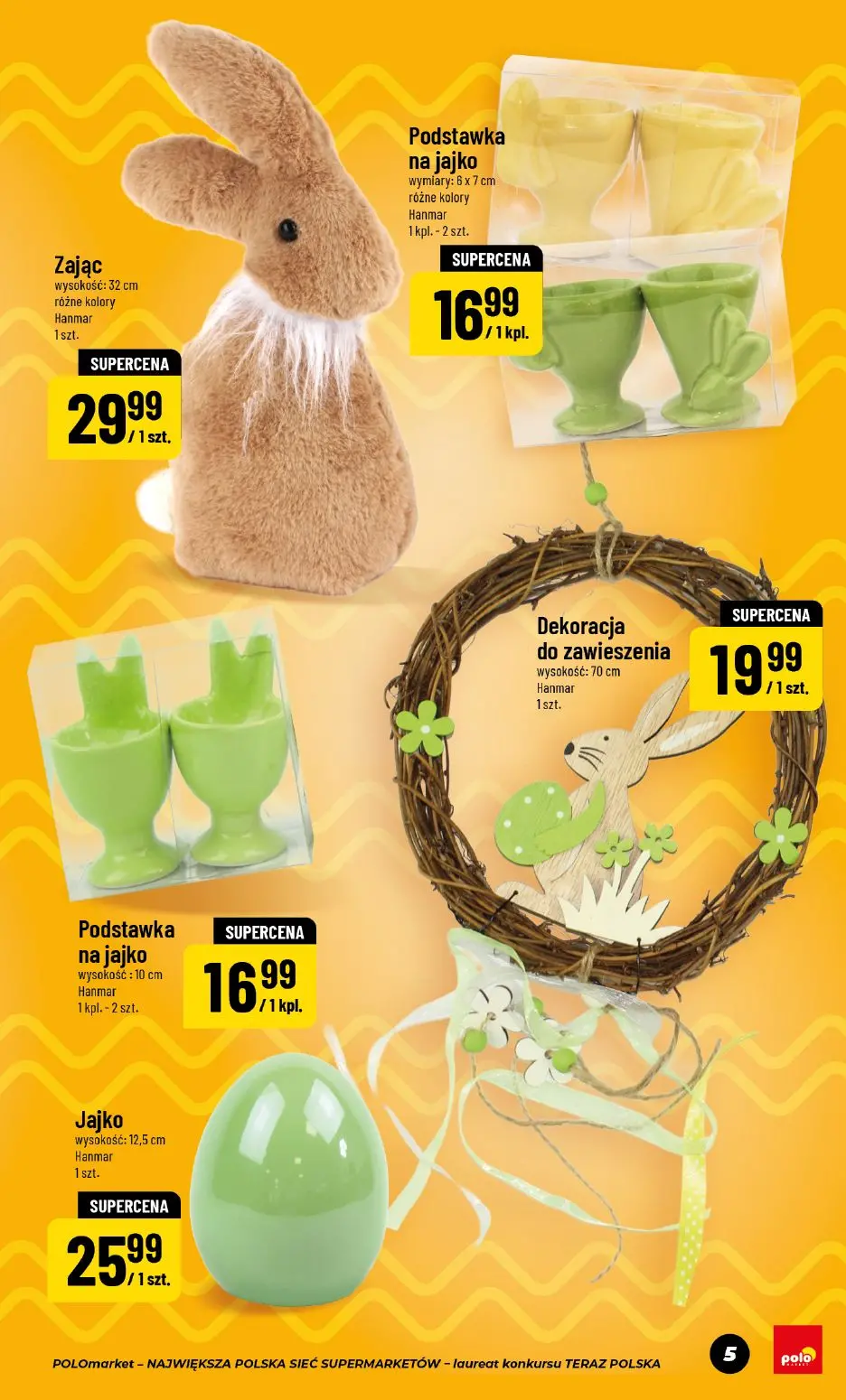 gazetka promocyjna POLOmarket Do POLO po Wielkanocne hity 🐇 - Strona 5