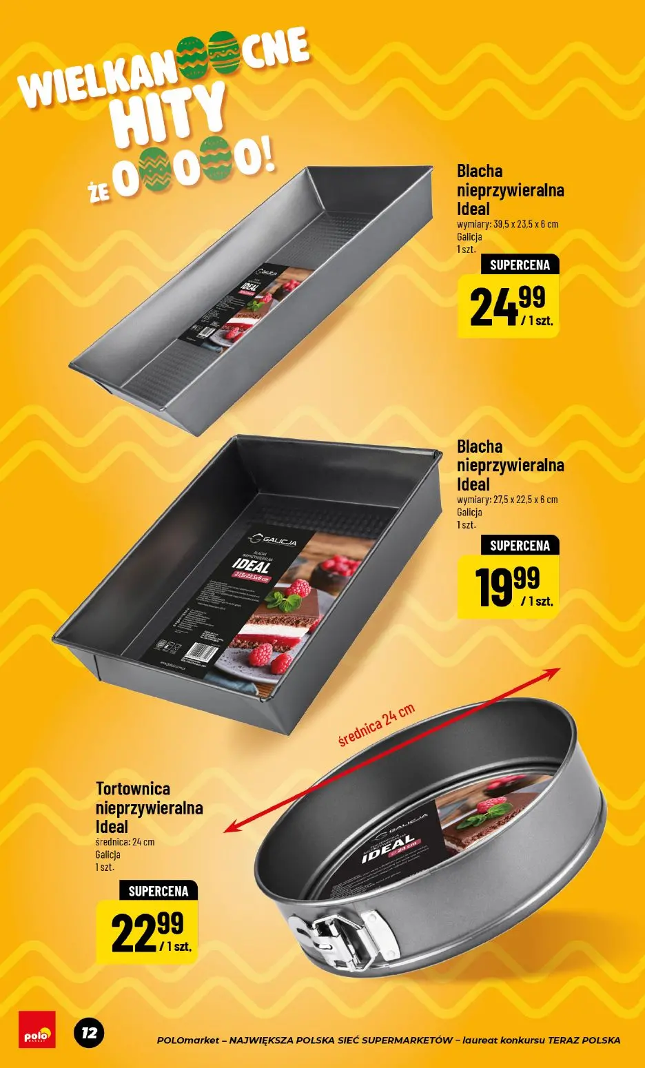 gazetka promocyjna POLOmarket Do POLO po Wielkanocne hity 🐇 - Strona 12