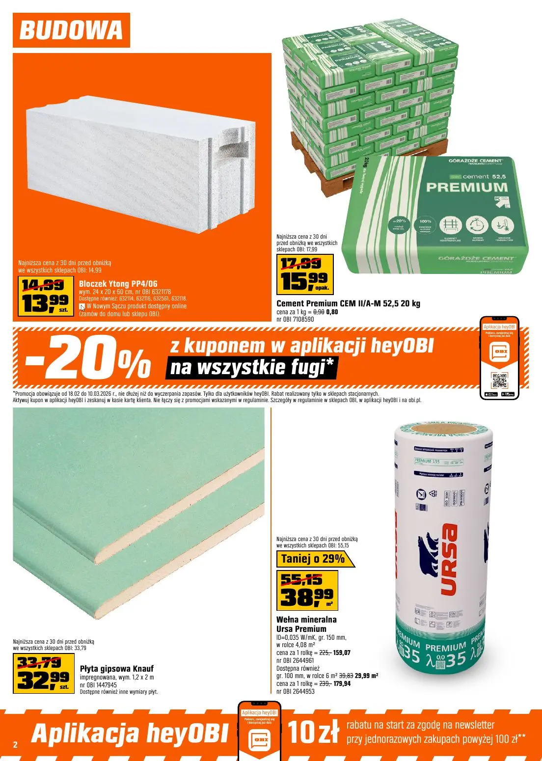 gazetka promocyjna OBI Budowa i remont - Strona 2