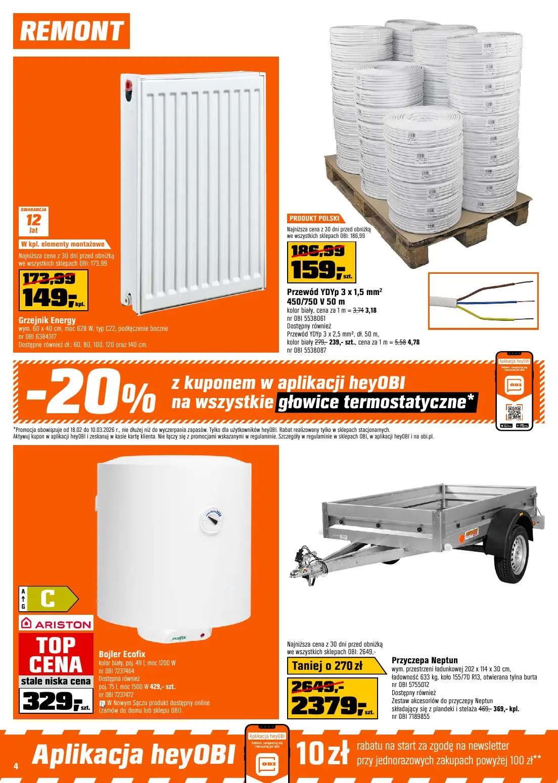 gazetka promocyjna OBI Budowa i remont - Strona 4