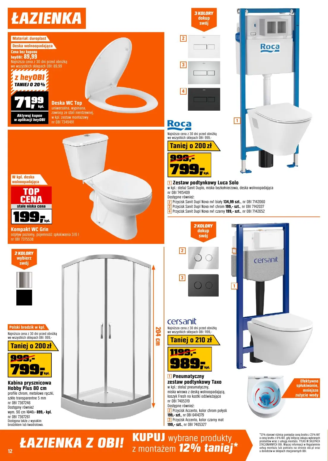 gazetka promocyjna OBI Budowa i remont - Strona 12