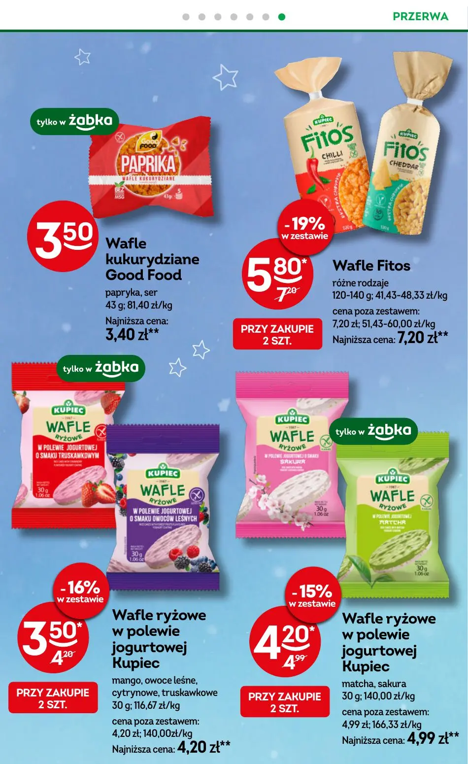 gazetka promocyjna Żabka Street food festival - Strona 62