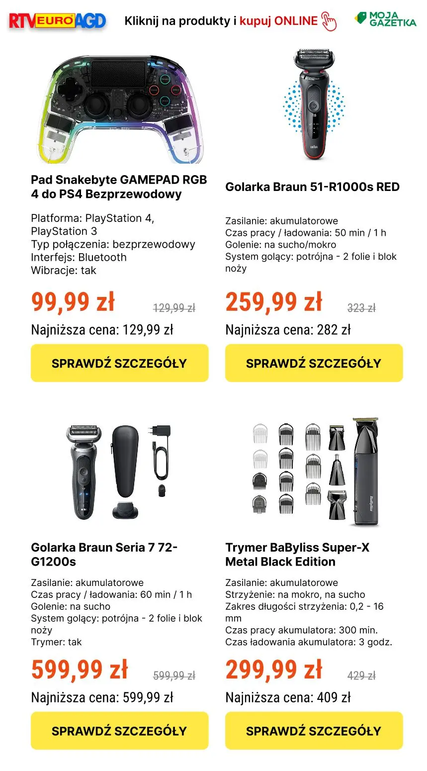 gazetka promocyjna RTV EURO AGD 🎮 Prezenty na Dzień Mężczyzn 🎮 - Strona 5