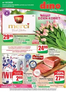 Gazetka promocyjna dino, ważna od 2026-03-04 do 2026-03-10.