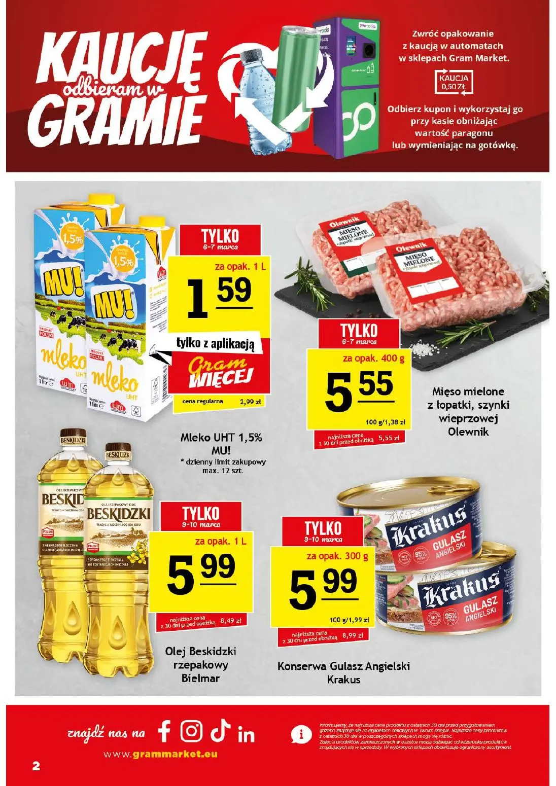 gazetka promocyjna Gram Market  - Strona 2
