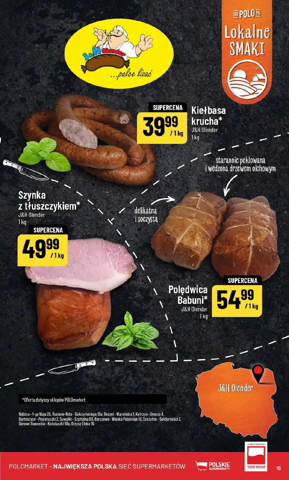 gazetka promocyjna POLOmarket Warmińsko-mazurskie, Podlaskie - Strona 15