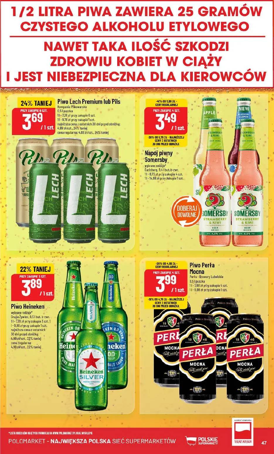 gazetka promocyjna POLOmarket Dolnośląskie, Opolskie, Śląskie, Łódzkie - Strona 47