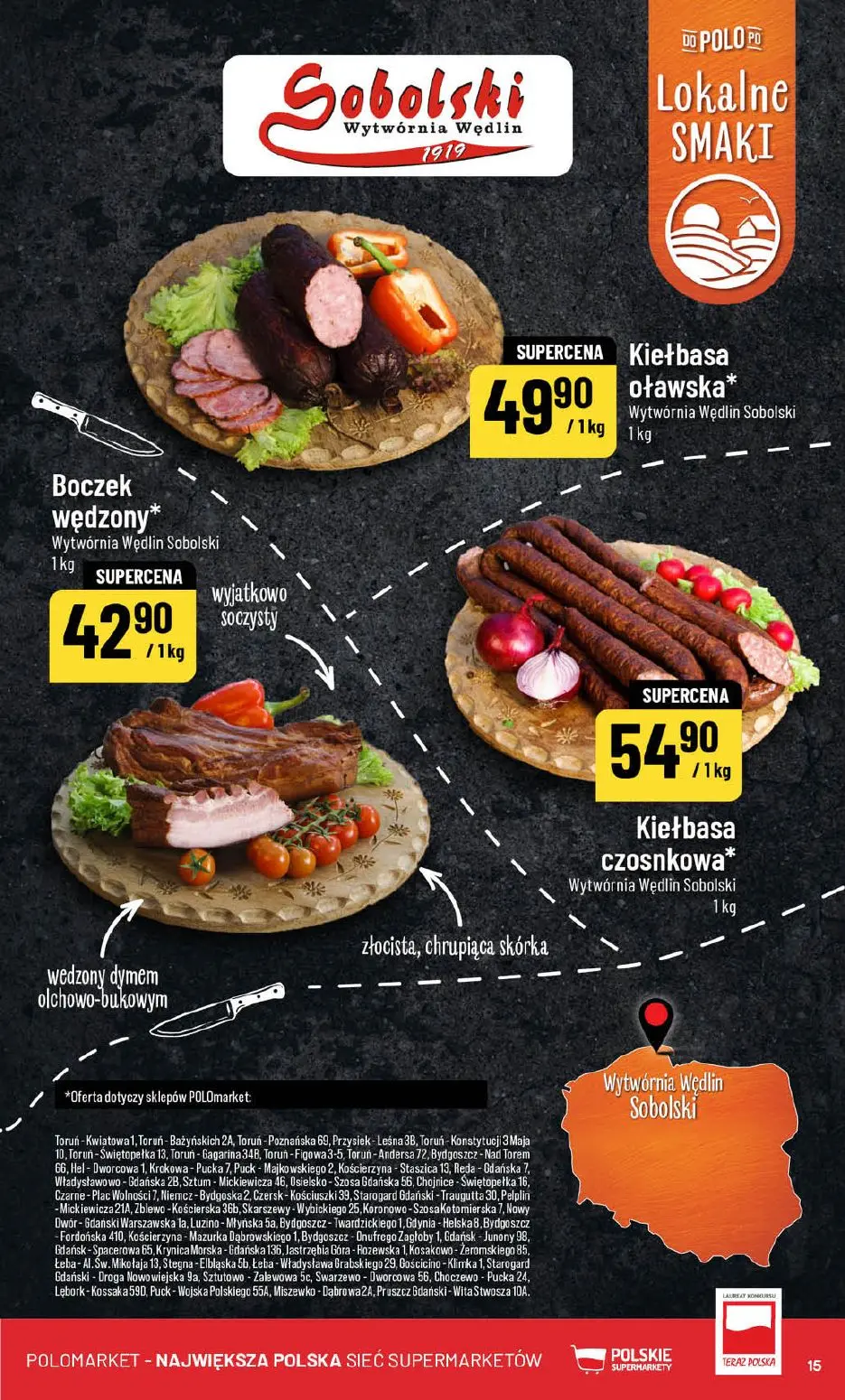 gazetka promocyjna POLOmarket Kujawsko-pomorskie, Pomorskie - Strona 15