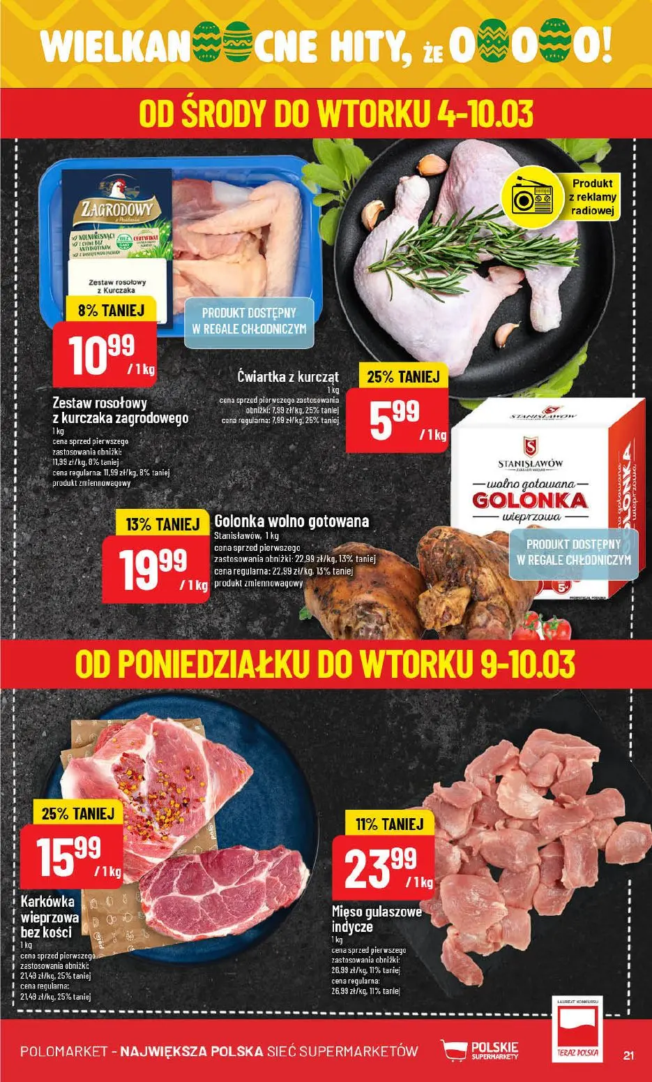 gazetka promocyjna POLOmarket Kujawsko-pomorskie, Pomorskie - Strona 21