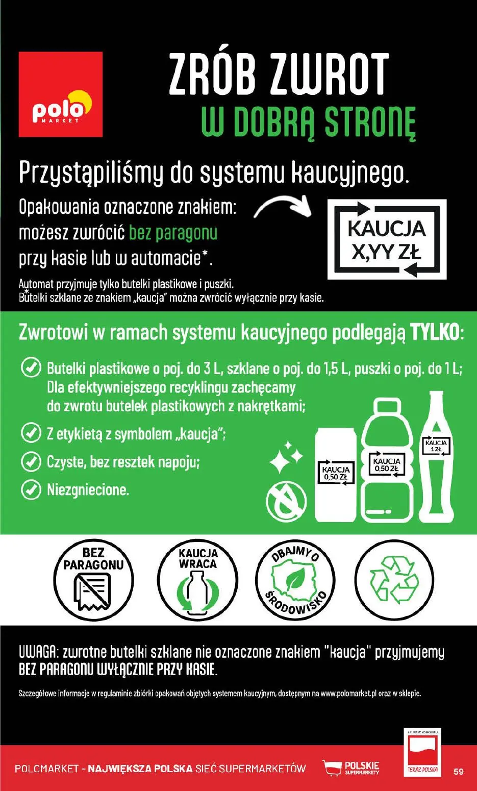 gazetka promocyjna POLOmarket Kujawsko-pomorskie, Pomorskie - Strona 59