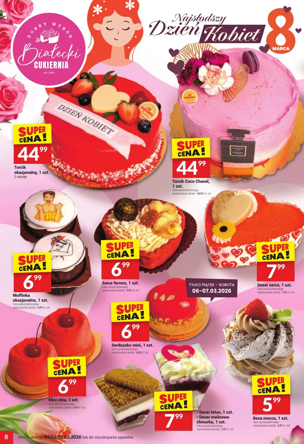 gazetka promocyjna Twój Market Przygotuj się na dzień Kobiet - Strona 8