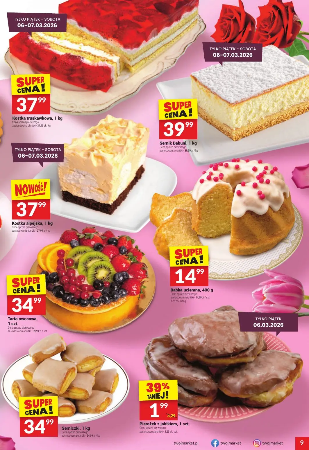 gazetka promocyjna Twój Market Przygotuj się na dzień Kobiet - Strona 9