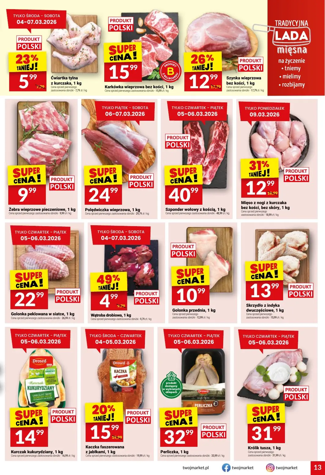 gazetka promocyjna Twój Market Przygotuj się na dzień Kobiet - Strona 13