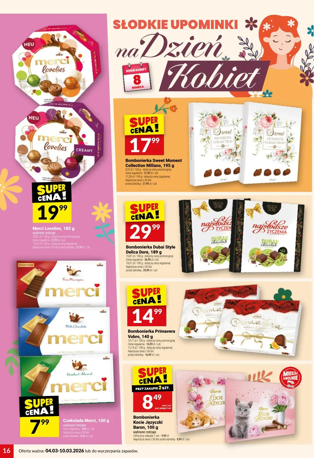 gazetka promocyjna Twój Market Przygotuj się na dzień Kobiet - Strona 16