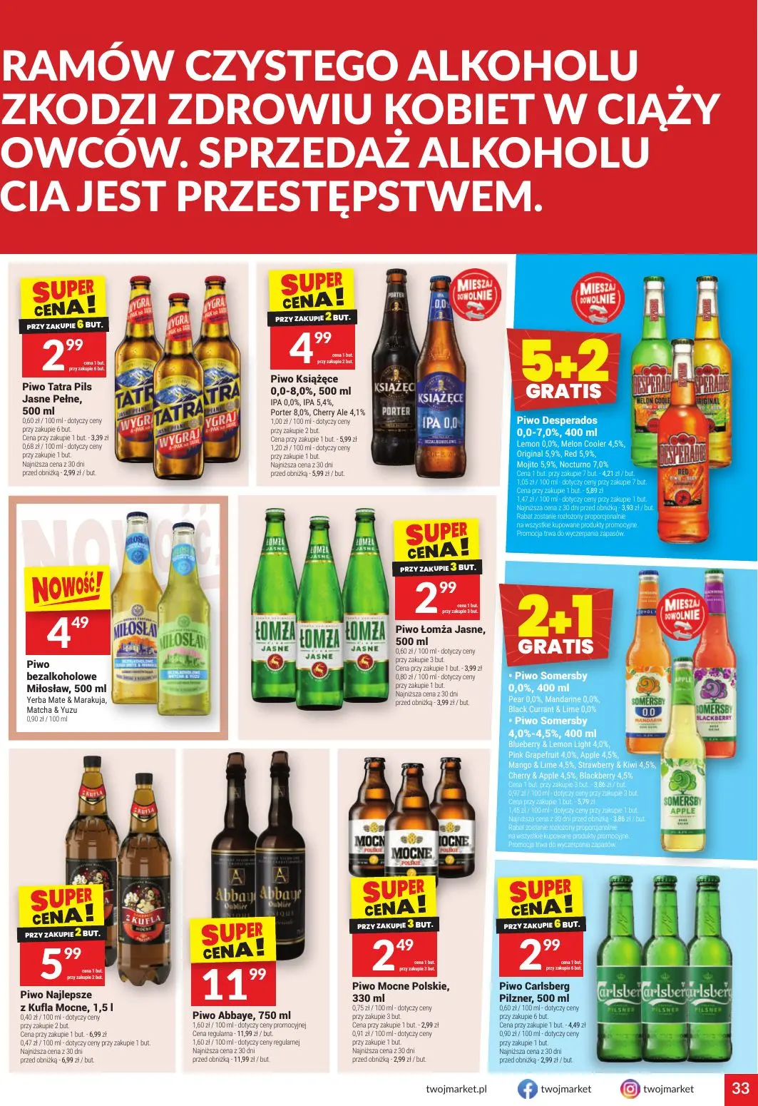 gazetka promocyjna Twój Market Przygotuj się na dzień Kobiet - Strona 33