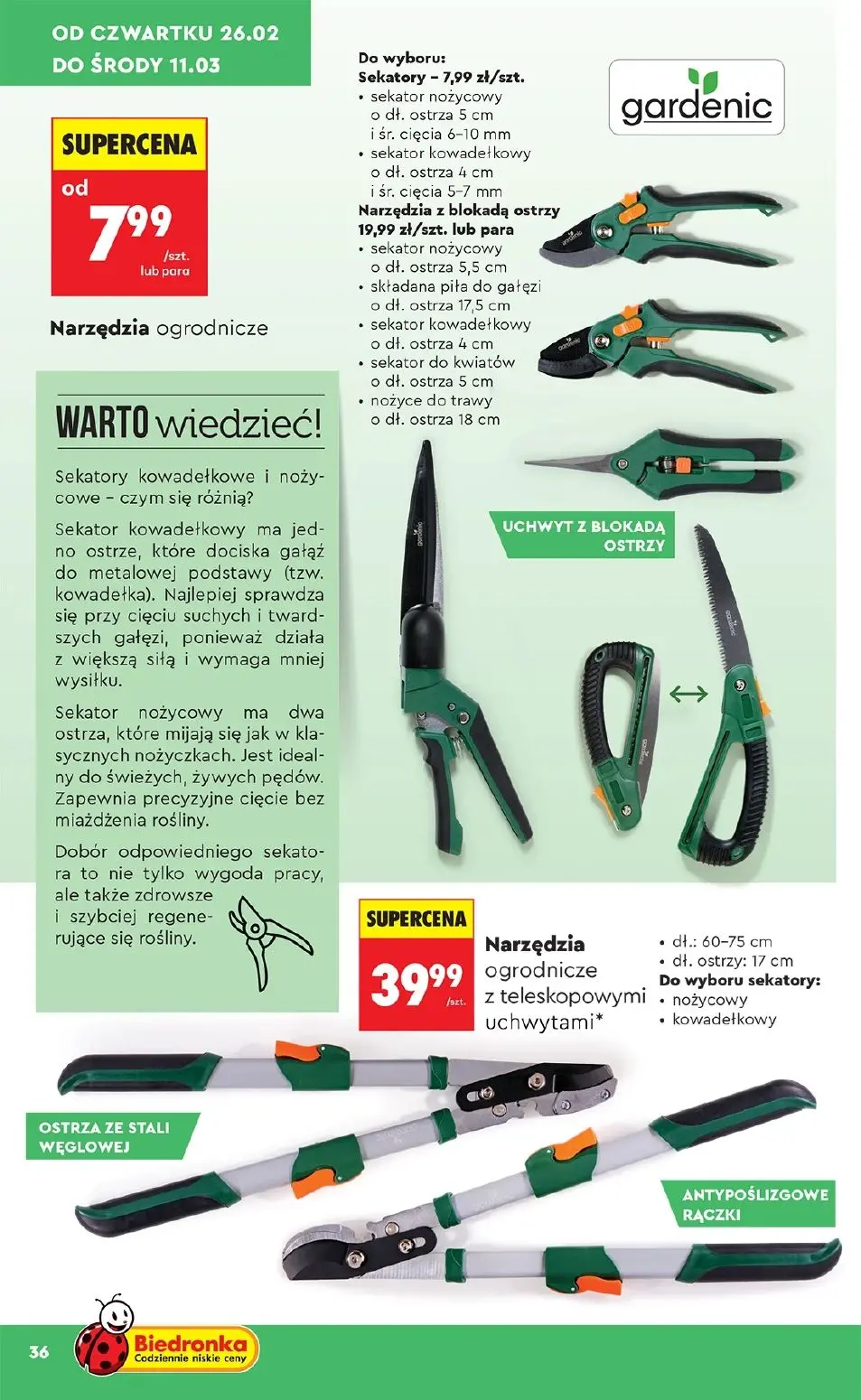 gazetka promocyjna Biedronka Hity i inspiracje - Strona 36