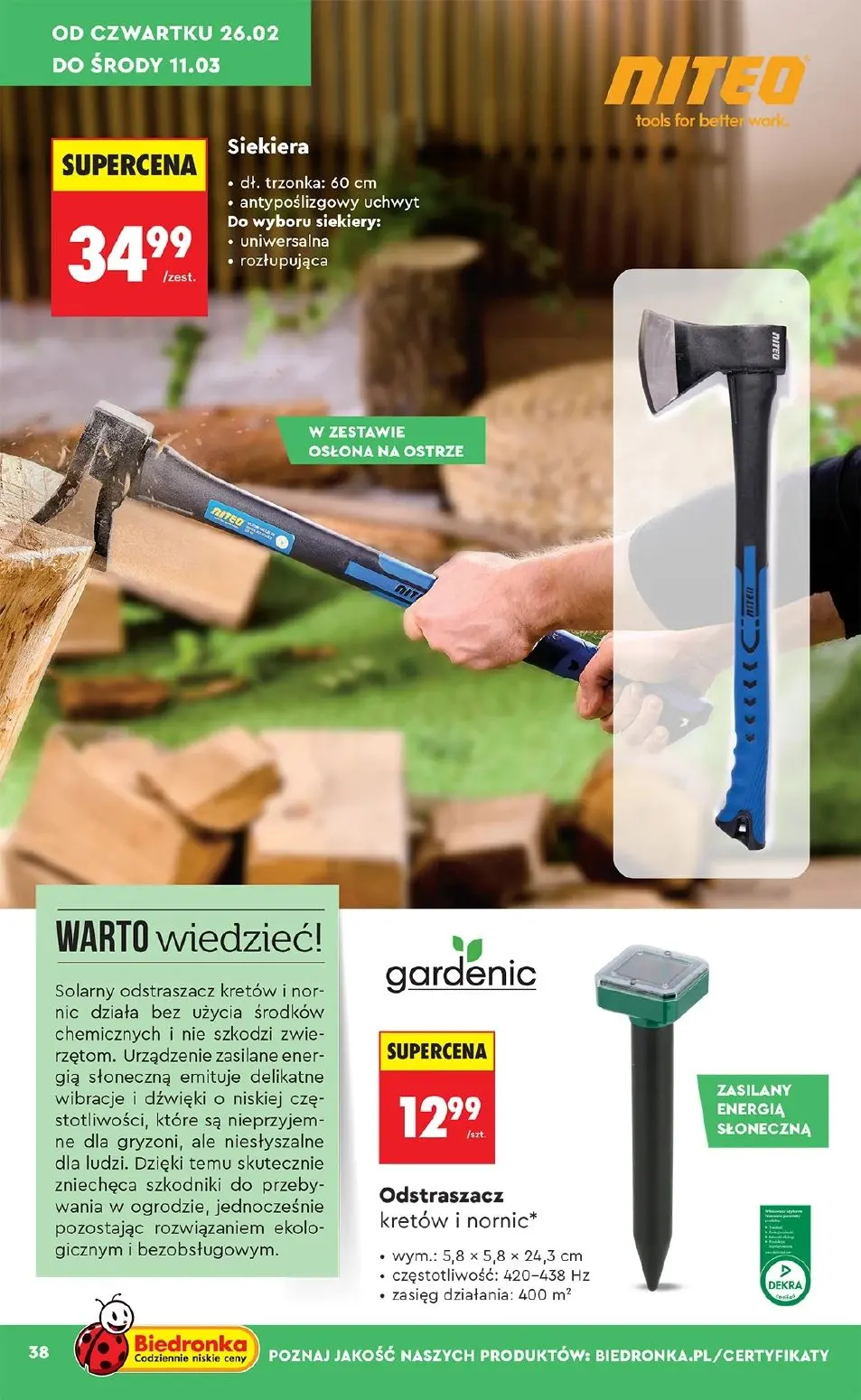 gazetka promocyjna Biedronka Hity i inspiracje - Strona 38