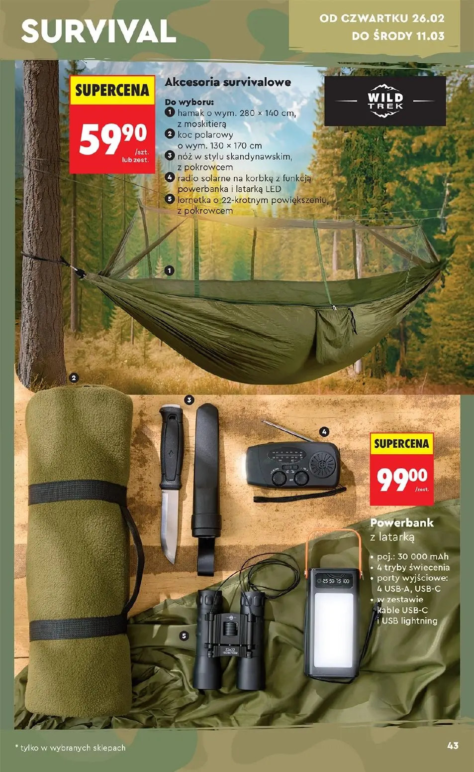 gazetka promocyjna Biedronka Hity i inspiracje - Strona 43