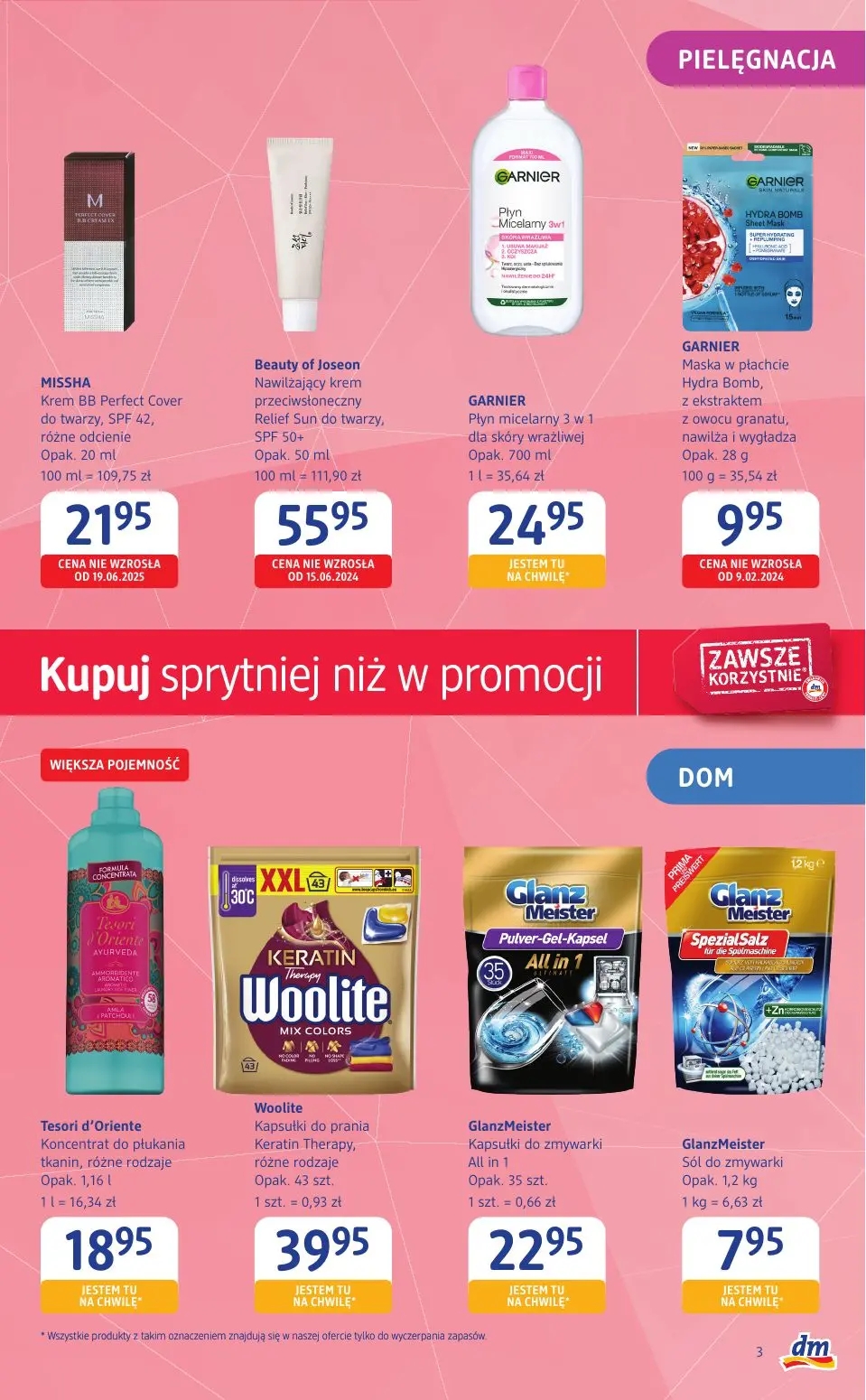 gazetka promocyjna Drogeria dm Kupuj sprytniej niż w promocji - Strona 3