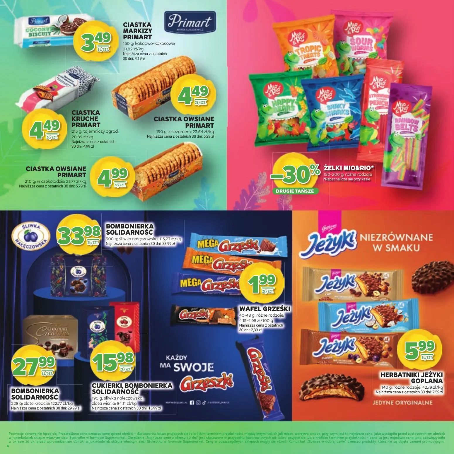 gazetka promocyjna Stokrotka Supermarket Wiosenne inspiracje - Strona 4