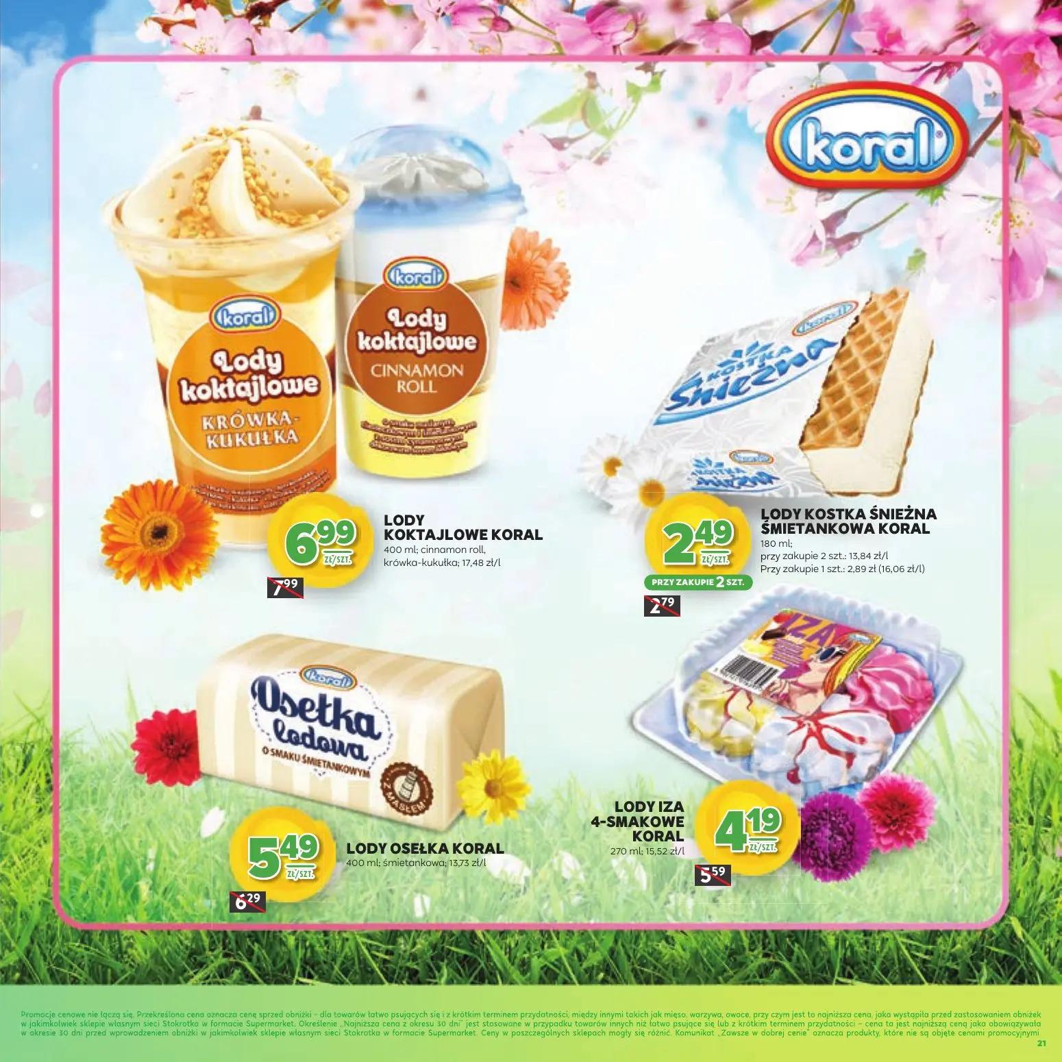 gazetka promocyjna Stokrotka Supermarket Wiosenne inspiracje - Strona 21