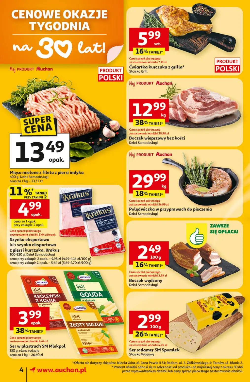 gazetka promocyjna Auchan Supermarket Ma się dzioba do jakości - Strona 4