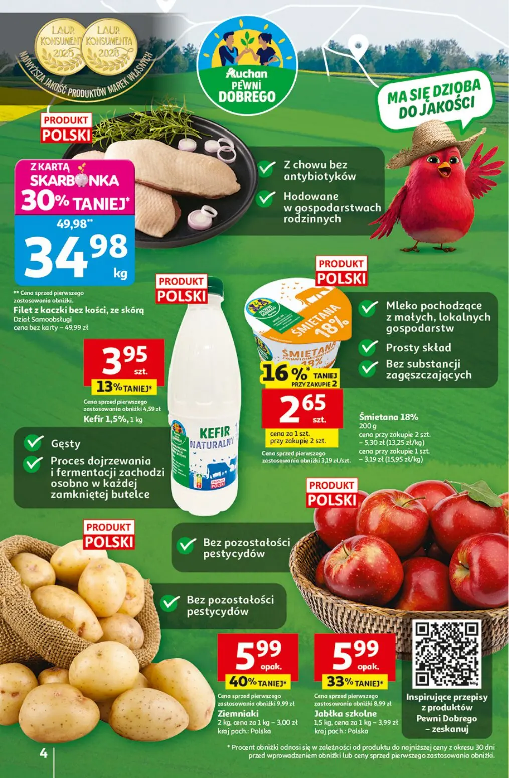 gazetka promocyjna Auchan Ma się dzioba do jakości - Strona 4