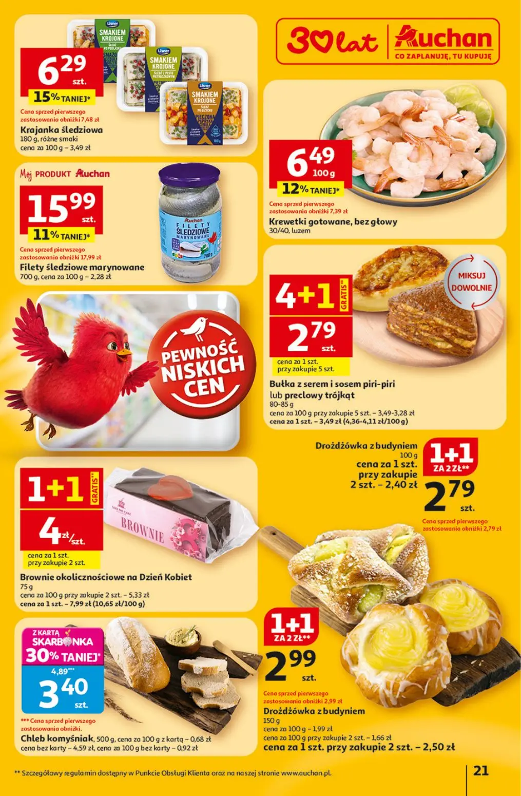 gazetka promocyjna Auchan Ma się dzioba do jakości - Strona 21
