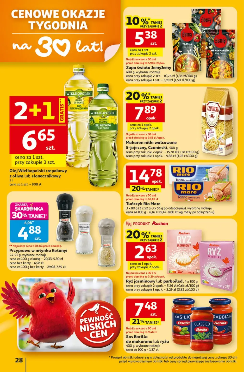 gazetka promocyjna Auchan Ma się dzioba do jakości - Strona 28