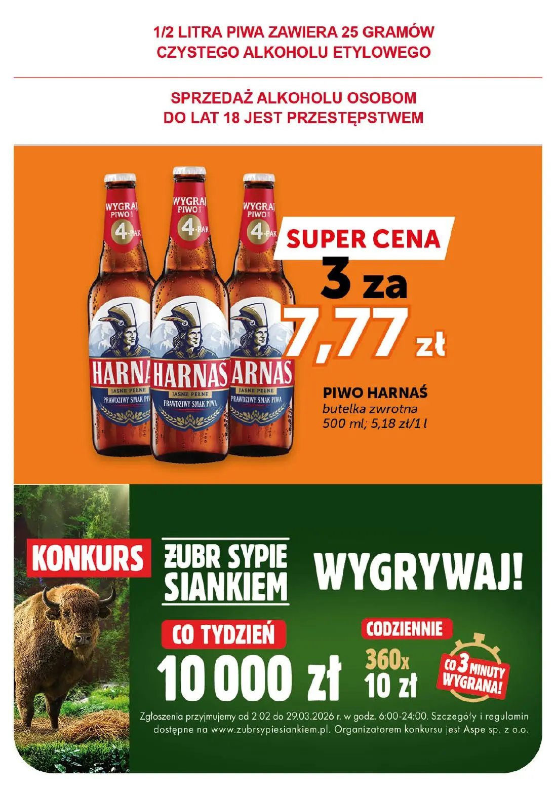 gazetka promocyjna groszek Super market - Strona 3
