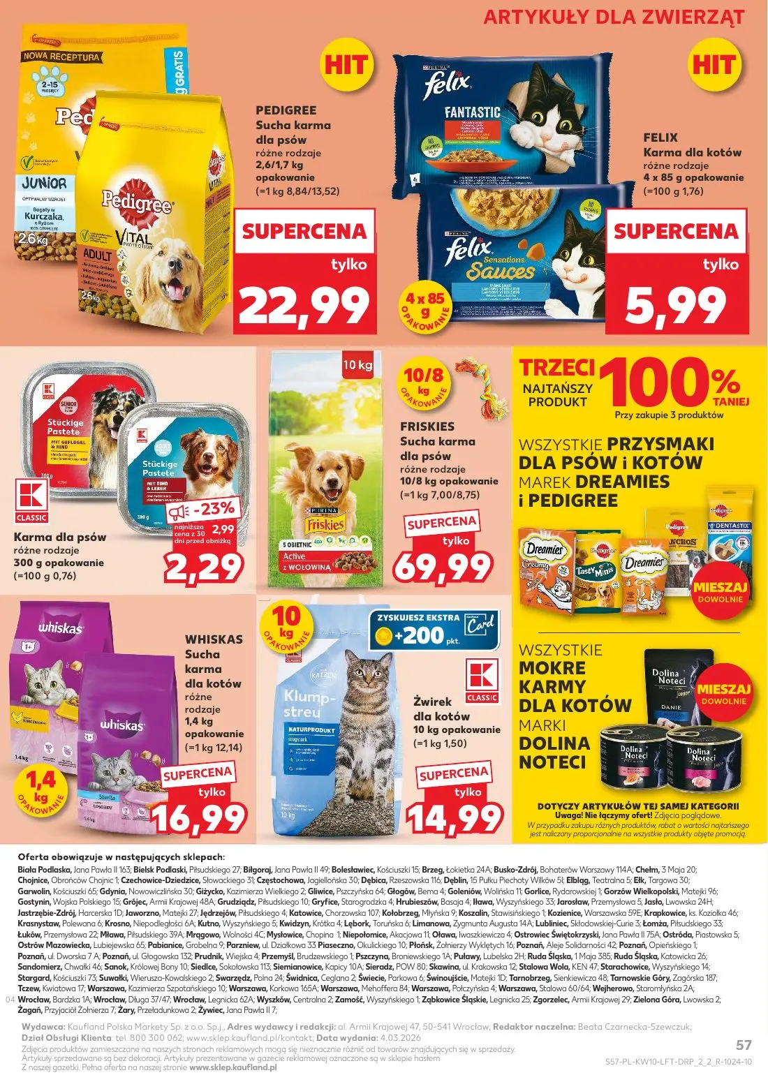 gazetka promocyjna Kaufland Tak się robi! Dzień Kobiet - Strona 57