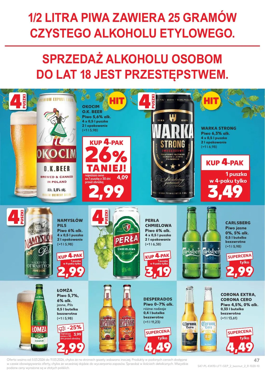 gazetka promocyjna Kaufland Tak się robi! Dzień Kobiet - Strona 47