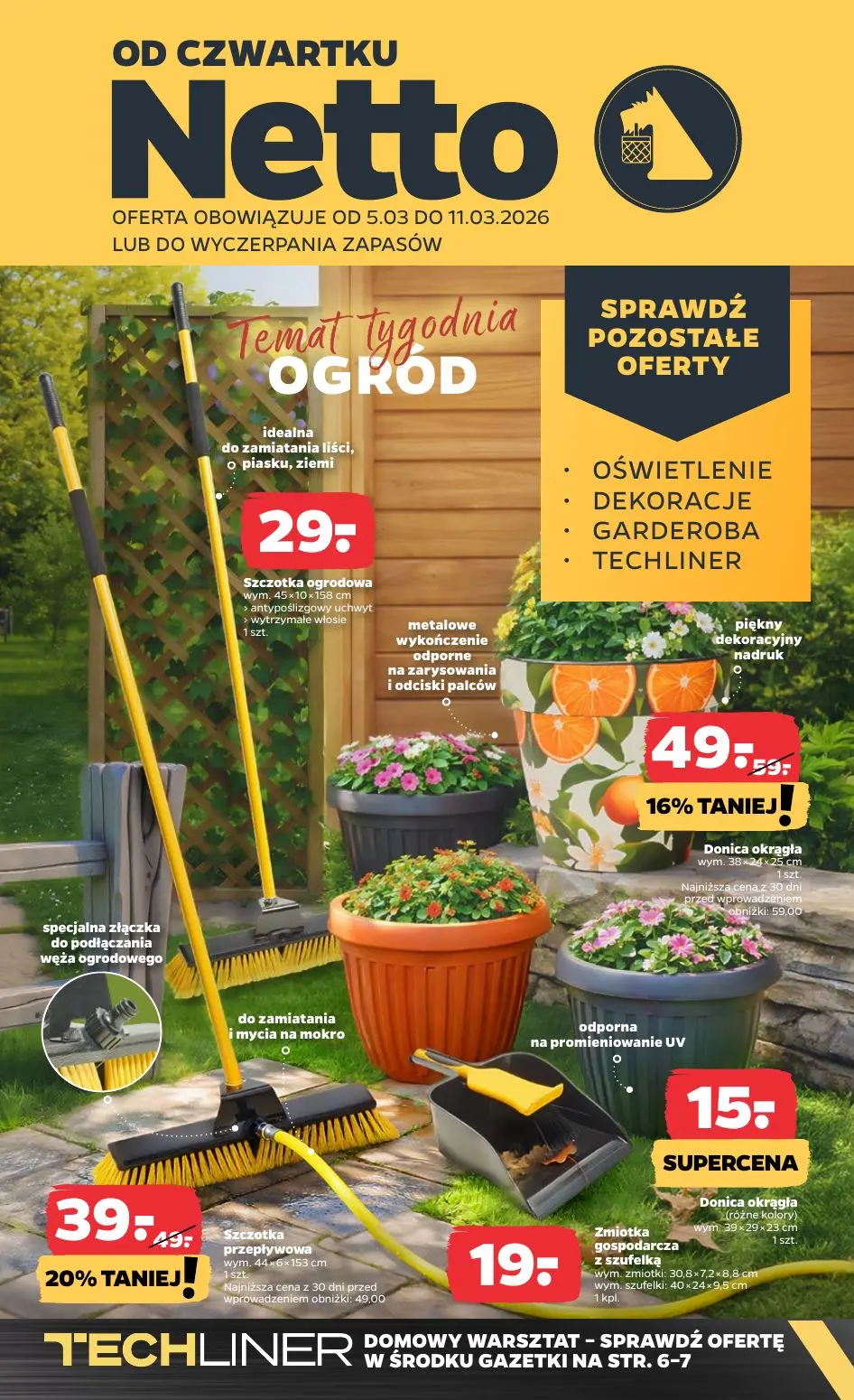 gazetka promocyjna NETTO Temat tygodnia: OGRÓD 🌳 - Strona 1