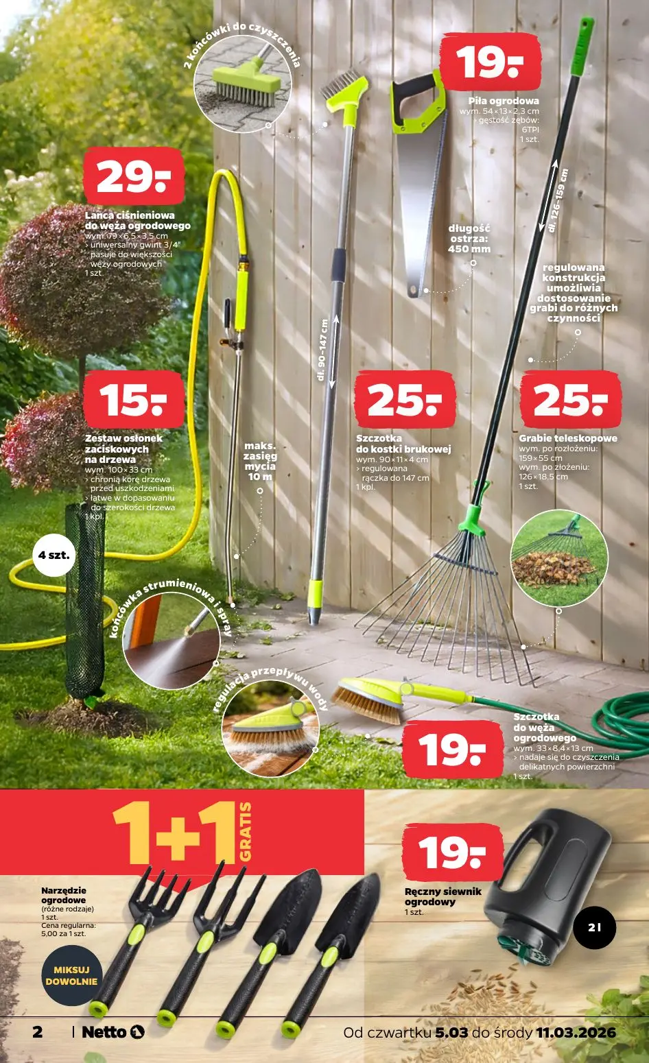 gazetka promocyjna NETTO Temat tygodnia: OGRÓD 🌳 - Strona 2
