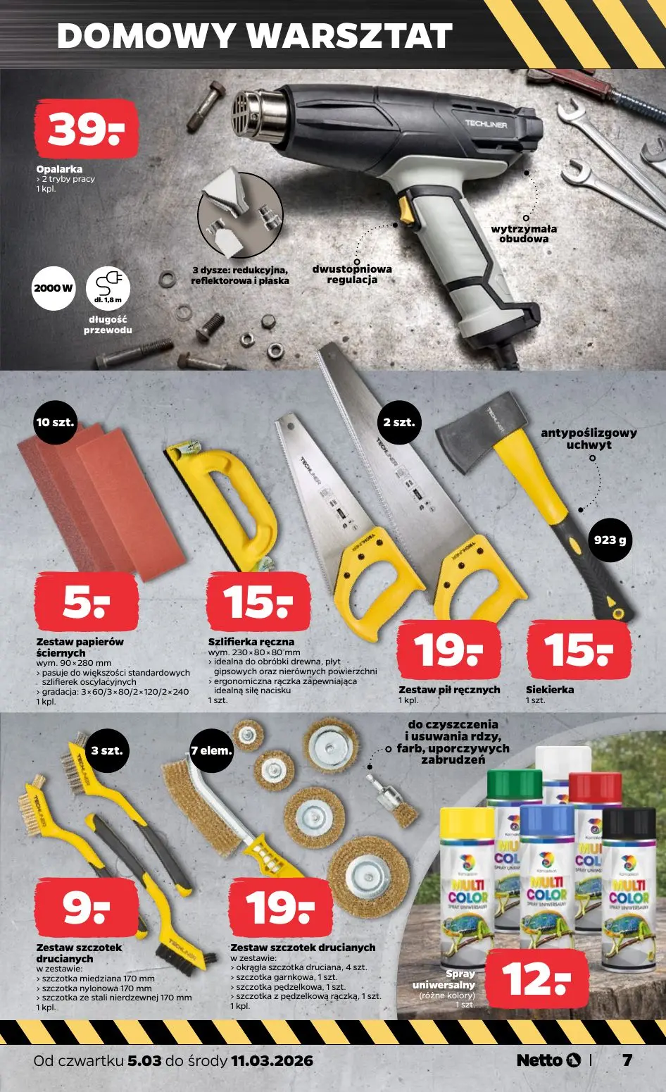 gazetka promocyjna NETTO Temat tygodnia: OGRÓD 🌳 - Strona 7