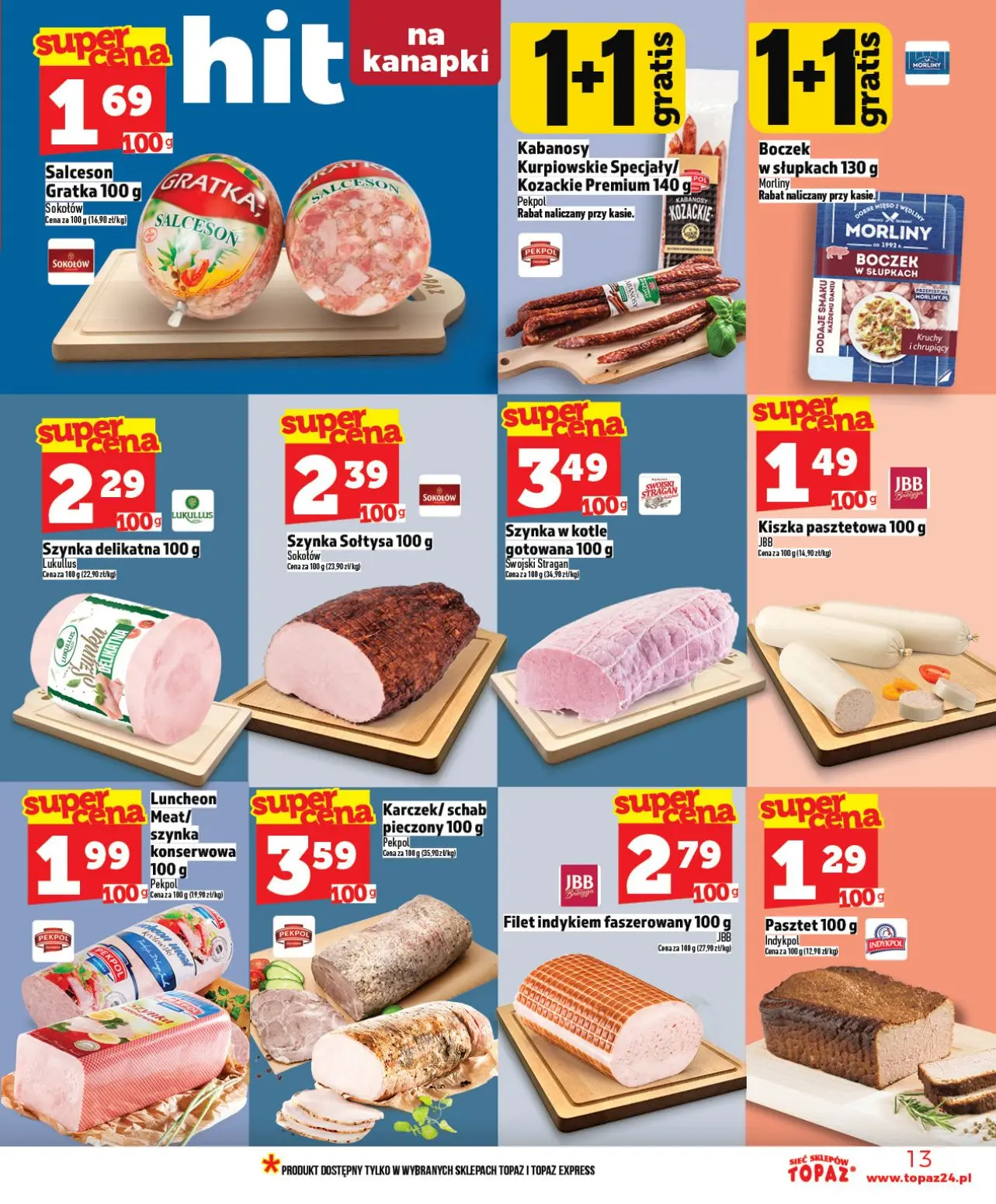 gazetka promocyjna Topaz Ceny małe - Strona 13